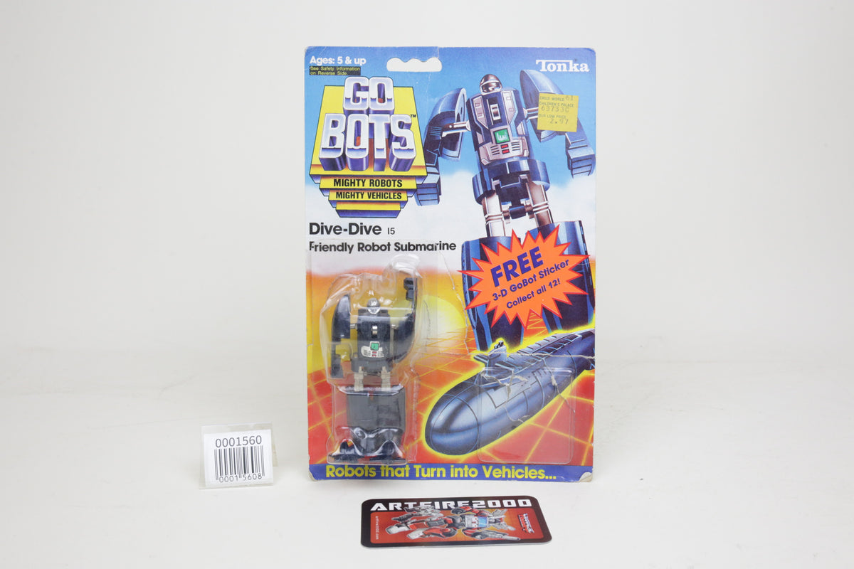 GoBots Dive-Dive 15 Machine Robo Submarine MR-33 MOC