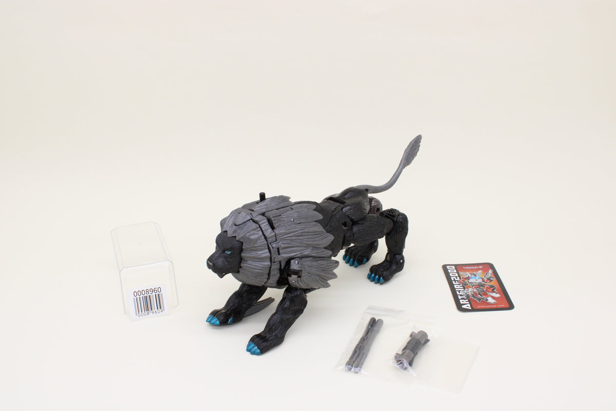 Beast Wars II C-16 Black Lio Convoy Japanese Transformers Loose Complete