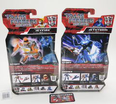 Transformers Animated Safeguard Jetfire & Jetstorm TA-21 & TA-22 Japanese MOC