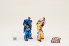 Transformers Animated Safeguard Jetfire & Jetstorm TA-21 & TA-22 Japanese Loose Complete