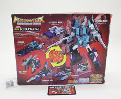 Transformers Legends Sixshot Titans Return LG-50 Japanese MIB Complete