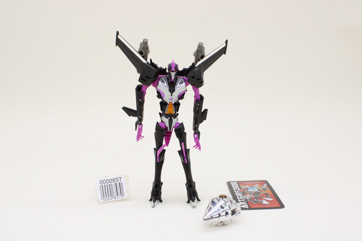 Prime Arms Micron AM-06 Skywarp & Baro Japanese Transformers Loose Complete
