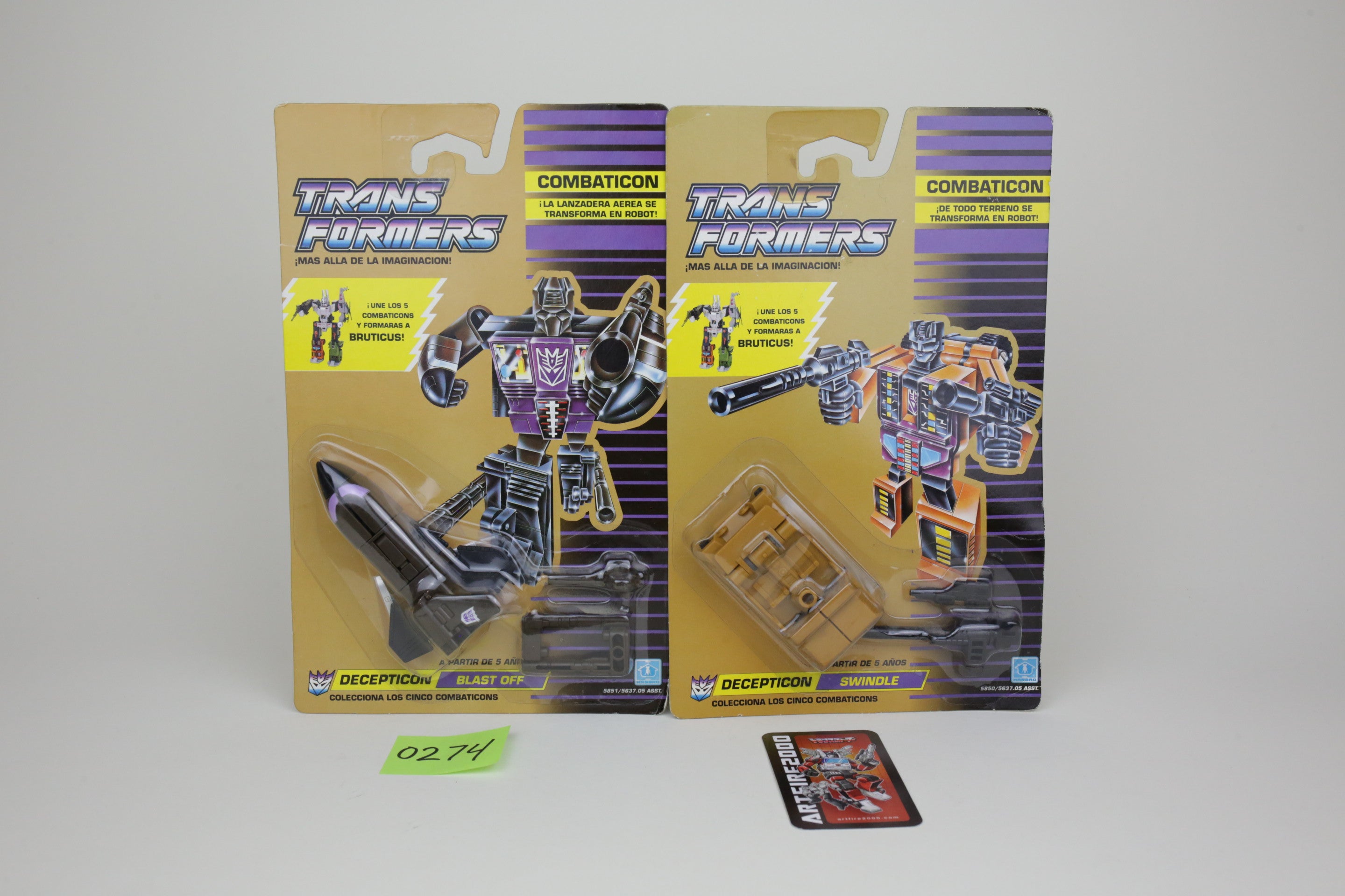 Spanish Gold Box Bruticus Set MISB/MOSC Sealed