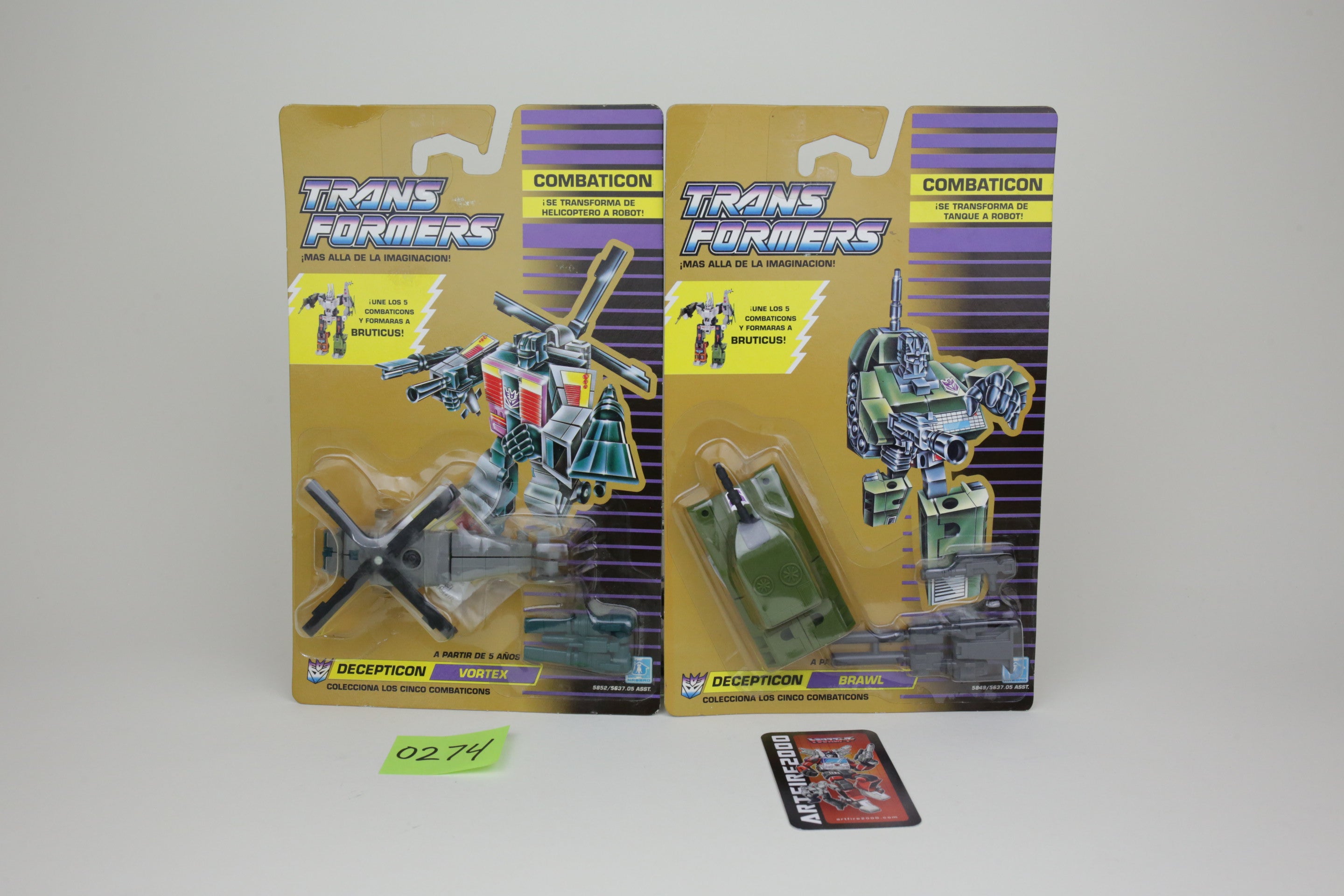 Spanish Gold Box Bruticus Set MISB/MOSC Sealed