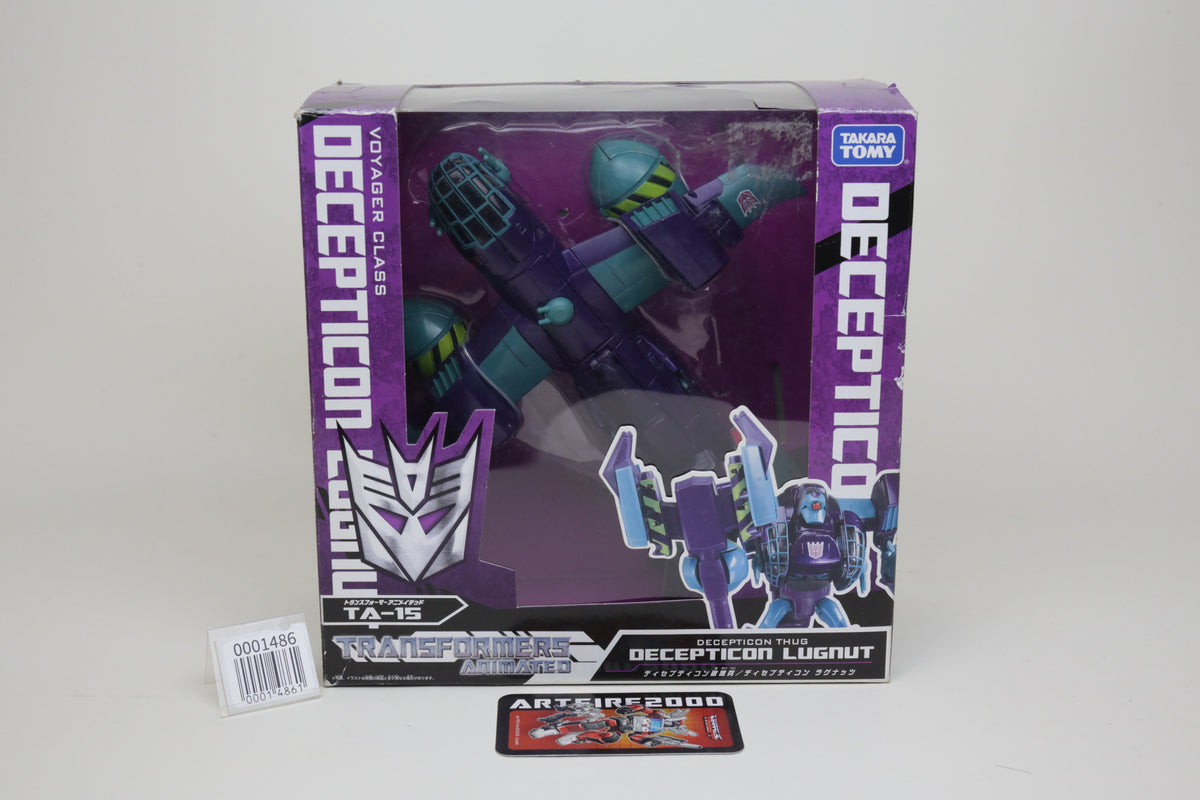 Transformers Animated Lugnut TA-15 Japanese MIB Complete
