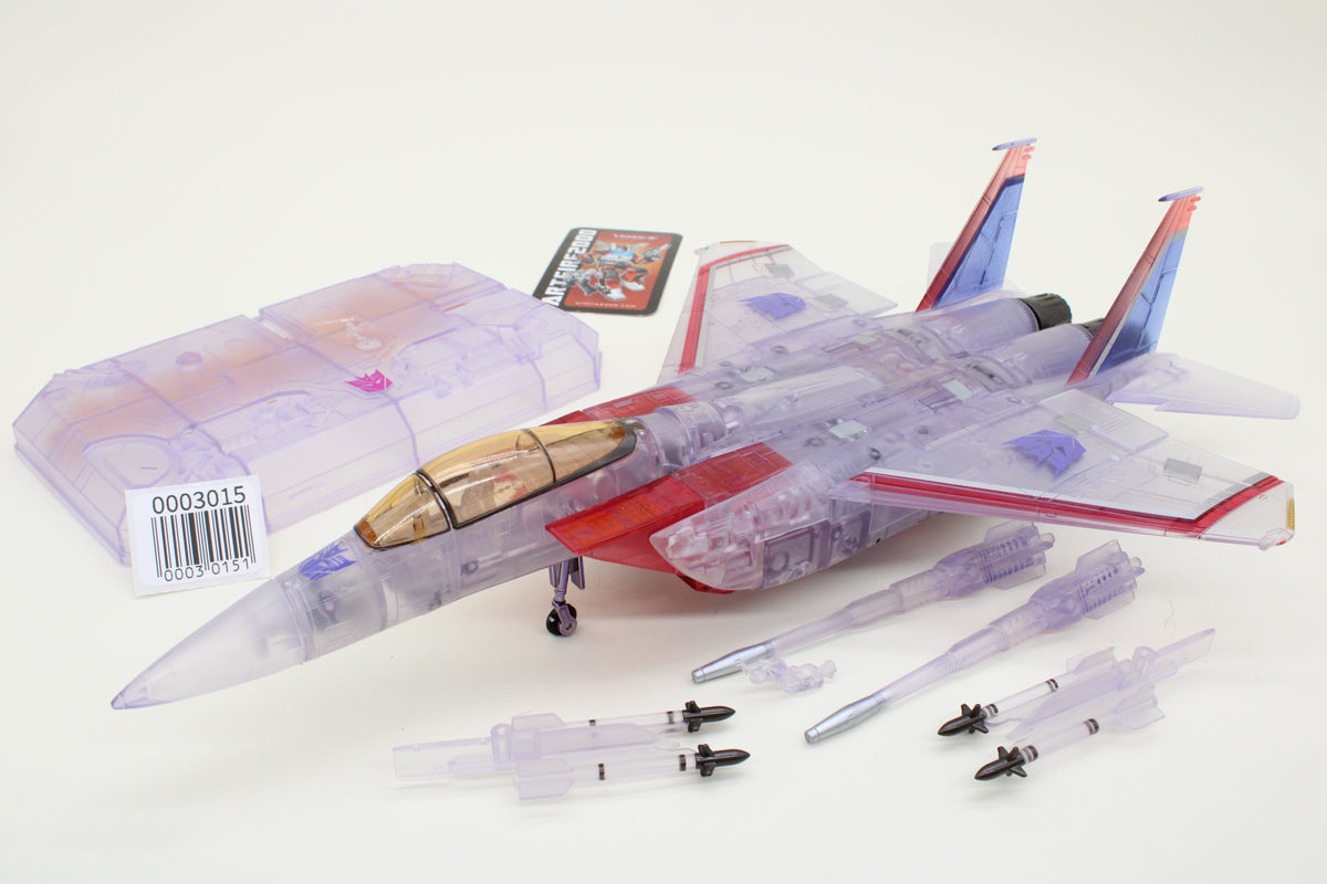 Transformers Masterpiece Starscream Ghost Version MP-3G Loose