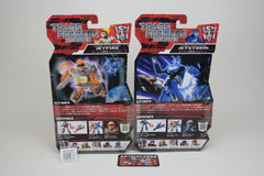 Animated Safeguard TA-21 & TA-22 Jetfire & Jetstorm Japanese Transformers MOSC