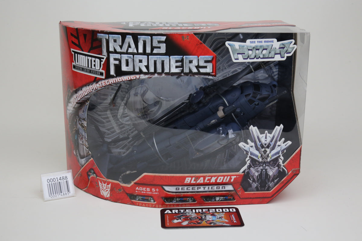2007 Movie Version 4500X Premium Series Blackout Japanese Transformers MISB