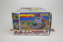 Beast Wars X-2 Diver and Niagara base Japanese Transformers MIB unused