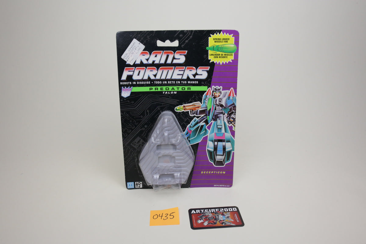 Predator Talon card & bubble