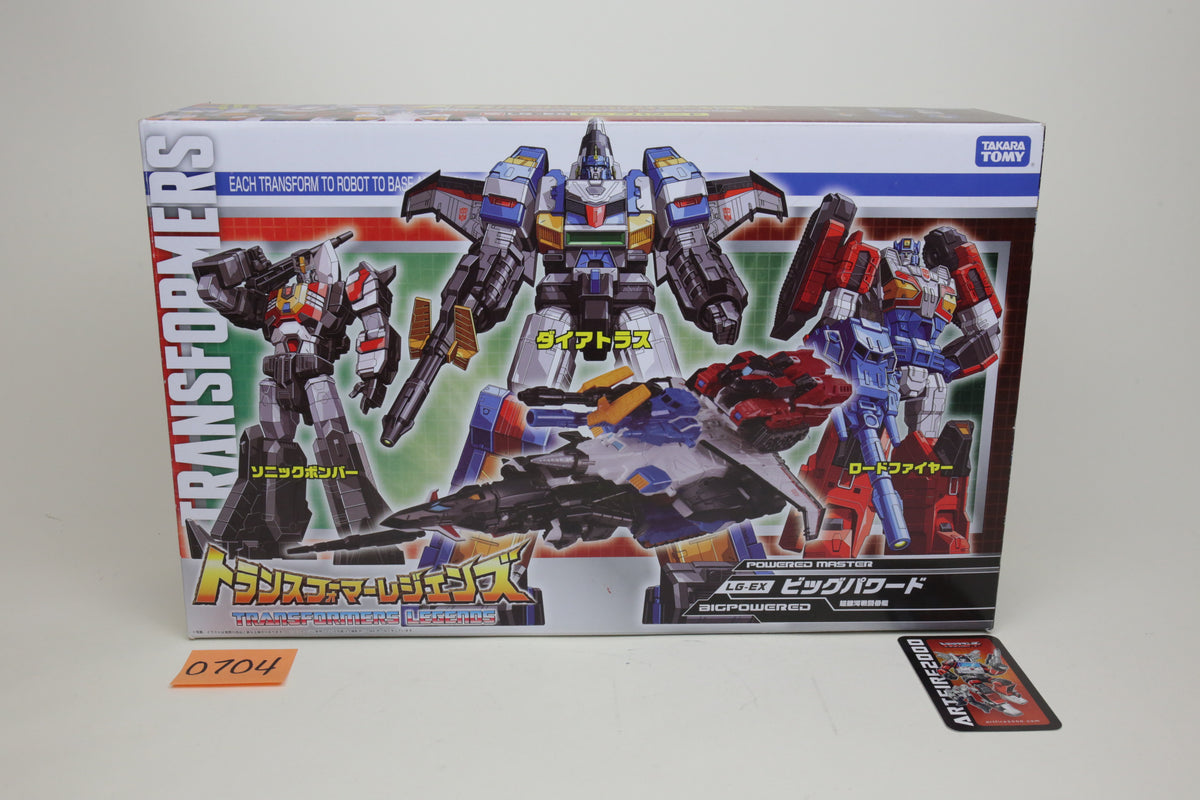 Titans Return Legends Big Powered LG-EX Japanese Transformers MIB