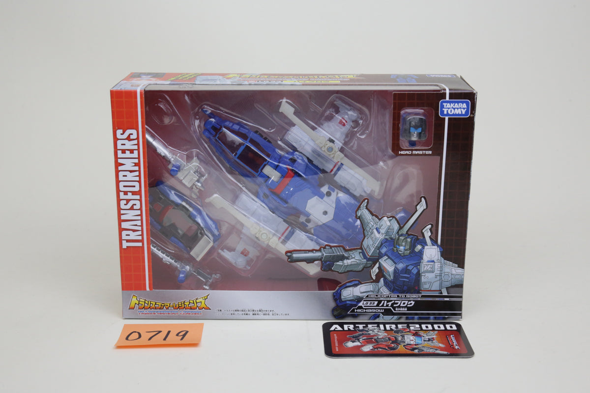 Titans Return Legends LG-33 Highbrow Japanese Transformers MIB