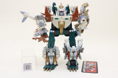 Transformers BWII God Neptune Beast Wars D-21 Japanese Loose Complete
