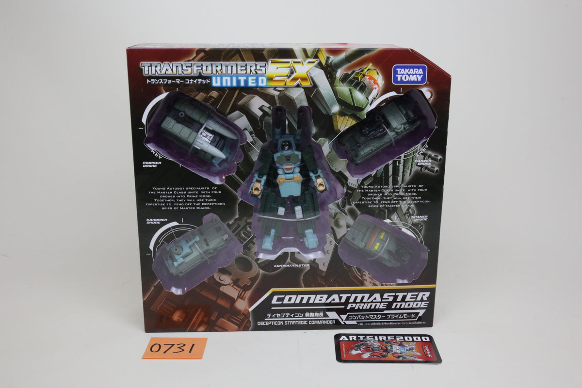 Power Core Combiners United Combatmaster Prime Mode EX-01 Japanese Transformers MISB