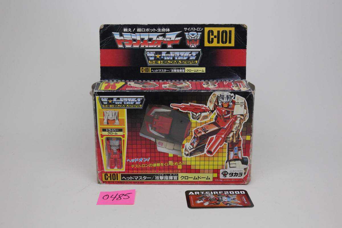 Headmaster Chromedome MIB