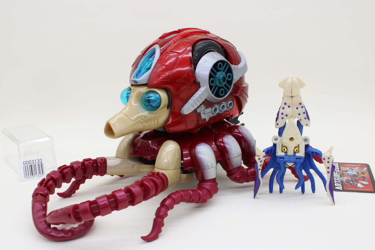 Transformers BWII Tako Tank & Ikard Beast Wars X-5 Japanese Loose