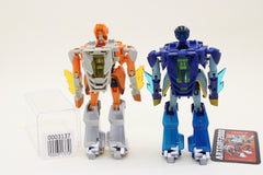 Transformers Animated Safeguard Jetfire & Jetstorm TA-21 & TA-22 Japanese Loose Complete