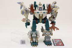 Transformers BWII God Neptune Beast Wars D-21 Japanese Loose