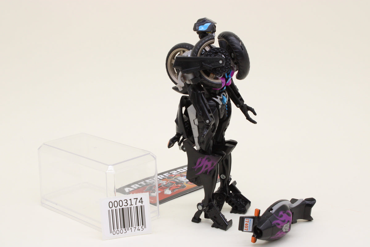 Transformers 2007 Arcee Black Movie MA-20 Japanese Loose Incomplete