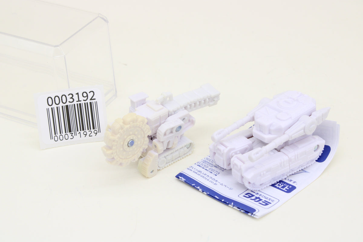 Transformers Micron White Destruction Mini-Con Exclusive Japanese Loose