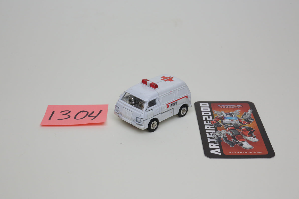 Machine Robo Ambulance Robo GoBots "Rest-Q" MR-15 Loose
