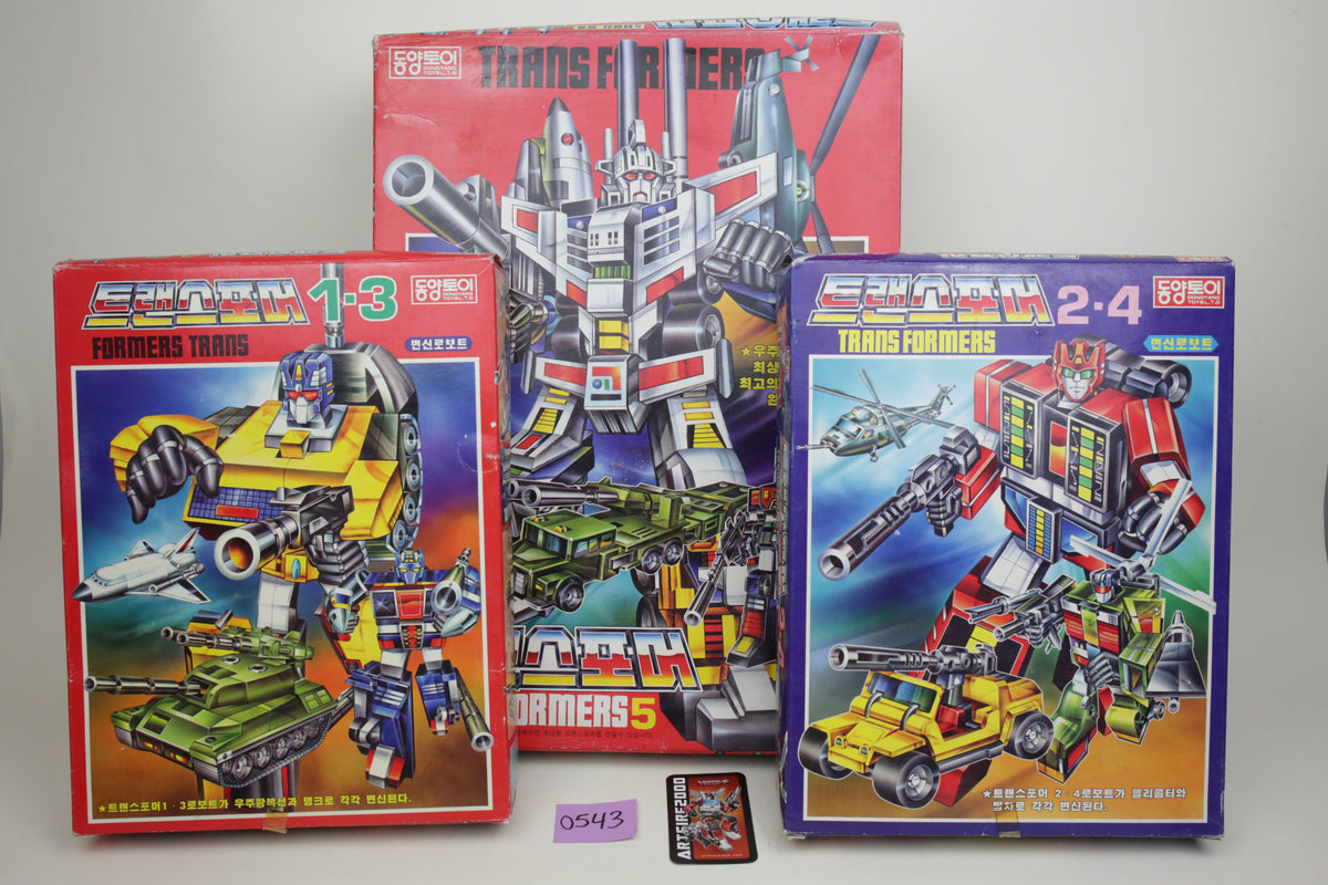 Korean Oversize G1 Bruticus MIB