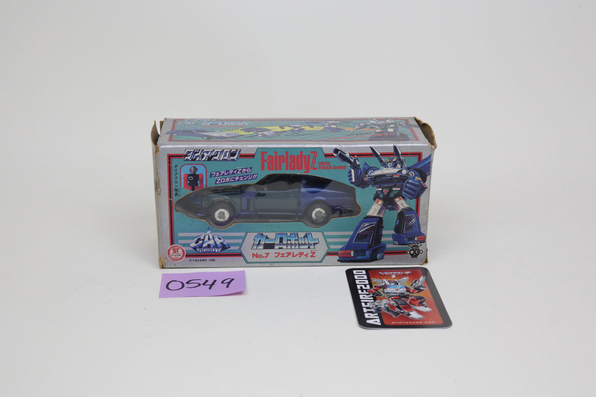 Diaclone Blue Bluestreak MIB