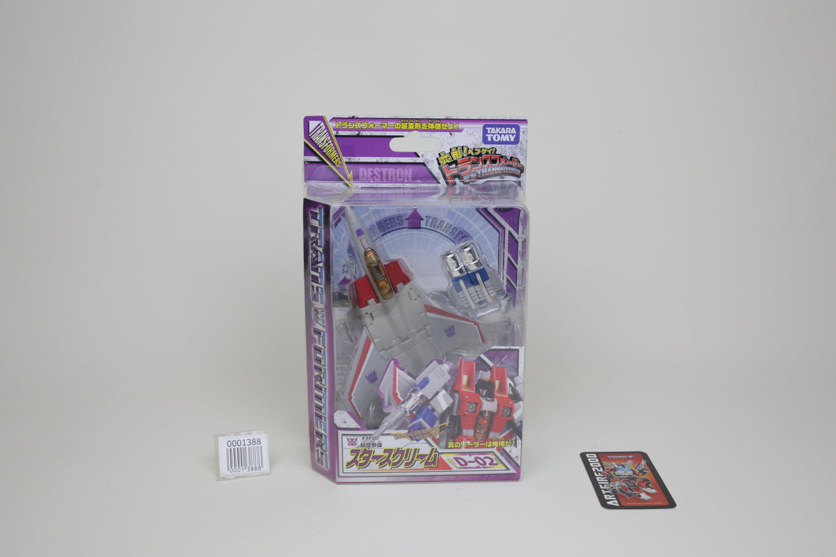 Henkei! Classics D-02 Starscream Japanese Transformers MOC