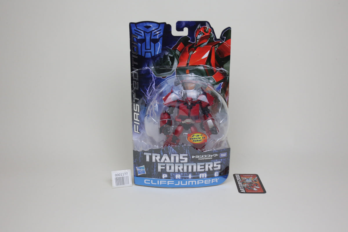 Prime First Edition 004 Cliffjumper Japanese Transformers MOSC
