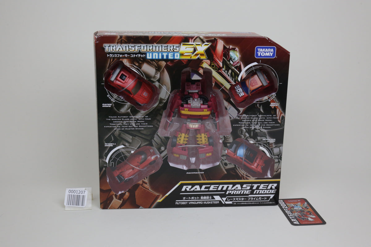 Power Core Combiners United Racemaster Prime Mode EX-05 Japanese Transformers MISB