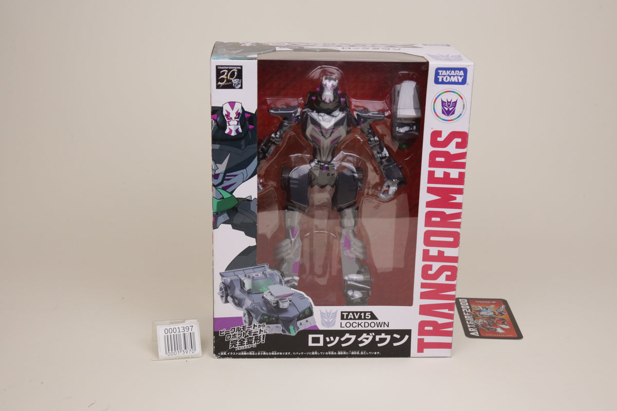 Robots In Disguise (2015) Adventure TAV15 Lockdown Japanese Transformers MISB