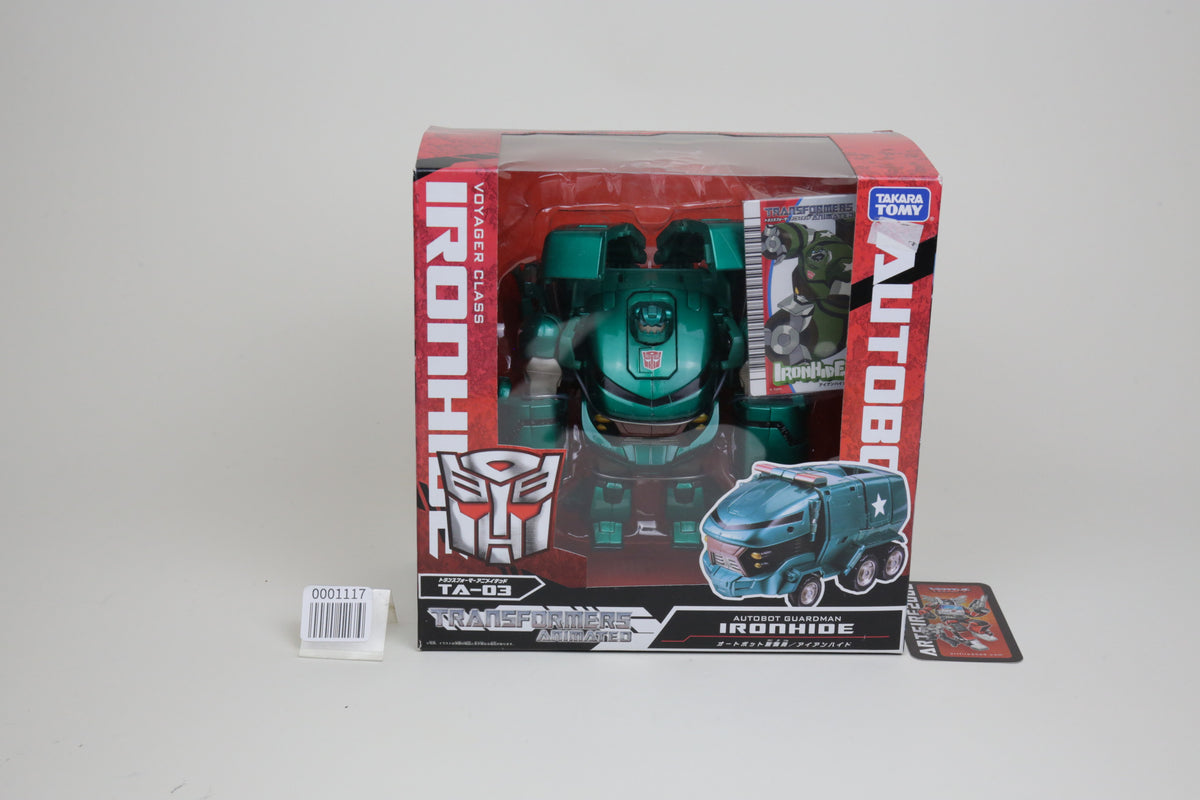 Animated TA-03 Voyager "Ironhide" Bulkhead Japanese Transformers MISB
