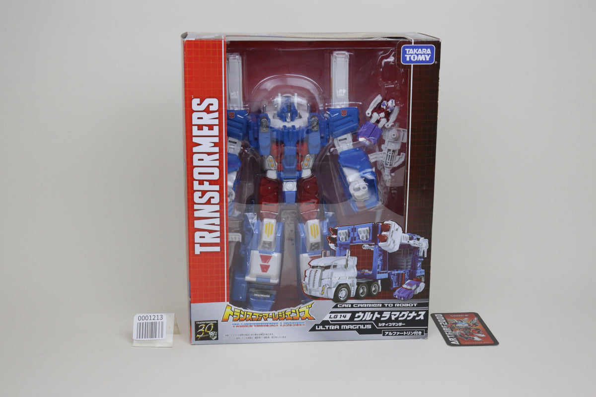 Combiner Wars Legends LG-14 Ultra Magnus & Alpha Trion Japanese Transformers MIB