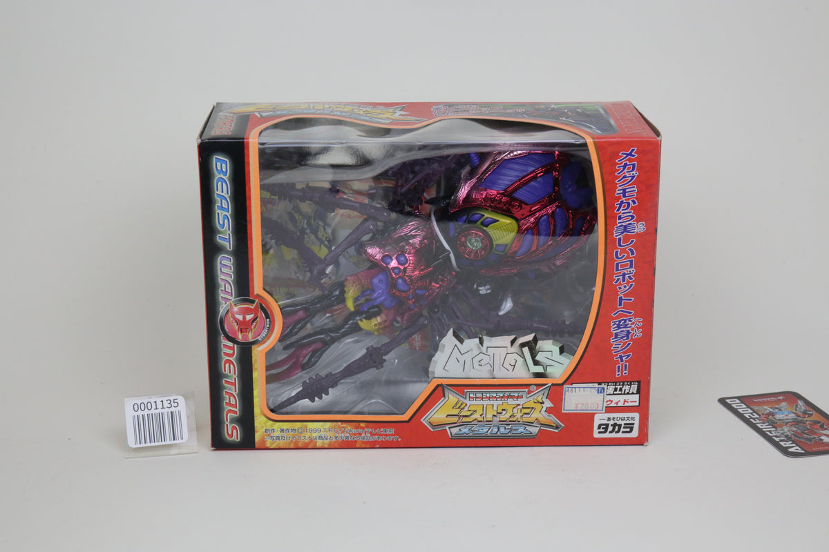 Beast Wars Transmetal 2 C-48 Metals Blackwidow Blackarachnia Japanese Transformers MIB