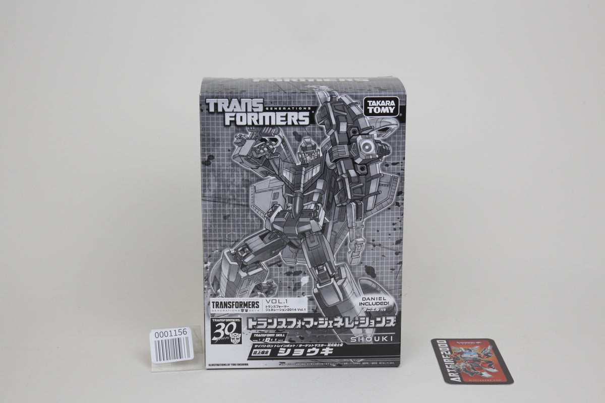 Classics Generations Shouki Japanese Transformers MISB