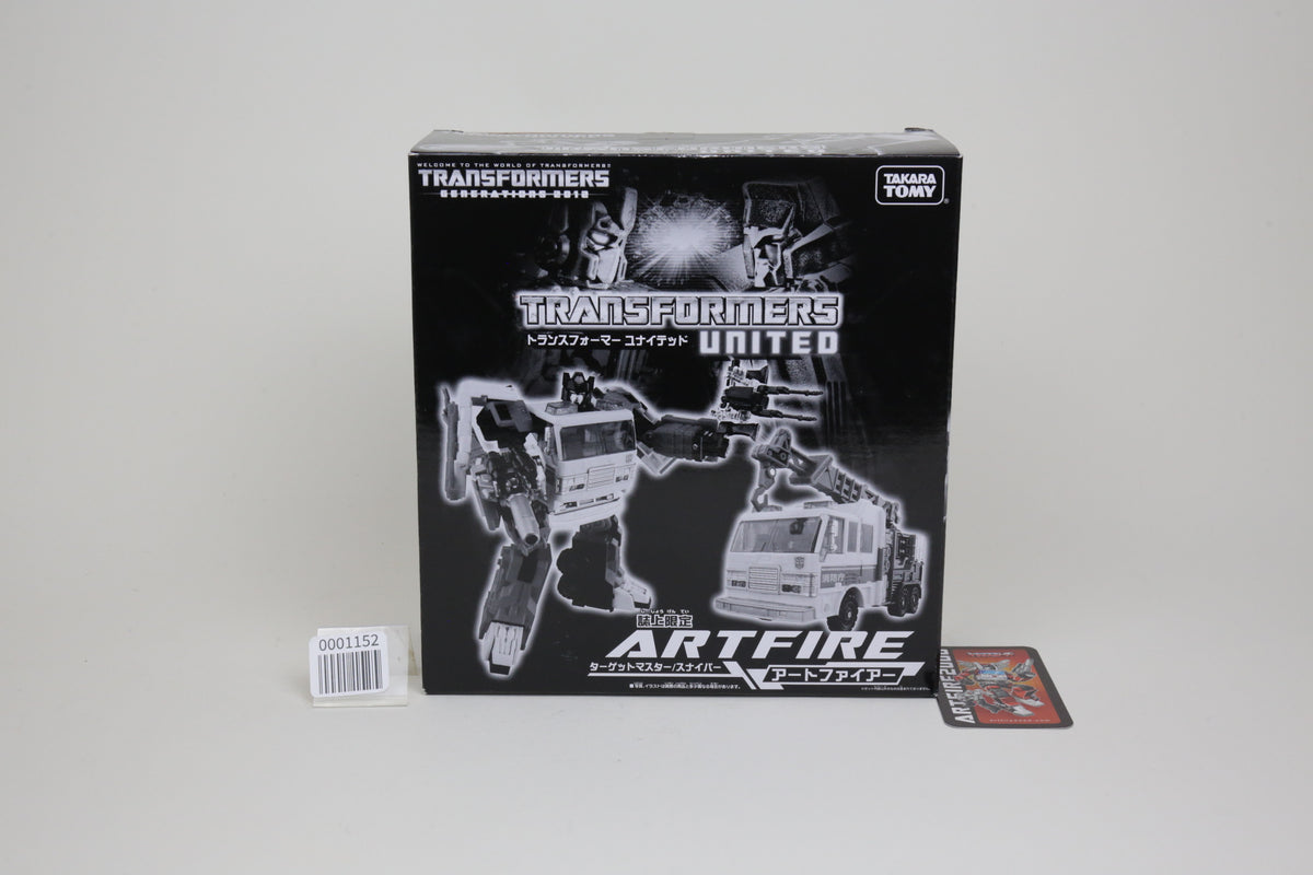 Classics Generations United Artfire Japanese Transformers MISB