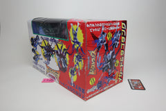 Transformers BWII Tako Tank & Ikard Beast Wars X-5 Japanese MIB Complete