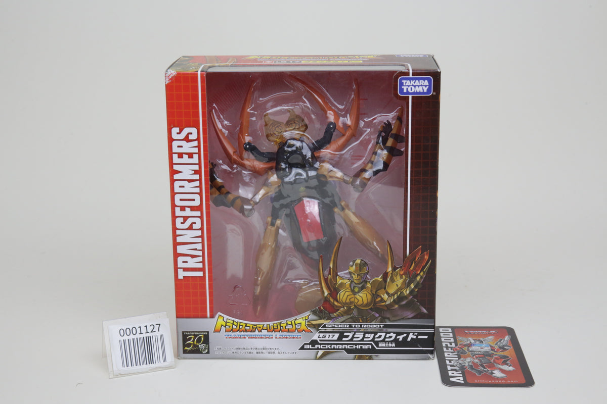 Titans Return Legends LG-17 Blackarachnia Japanese Transformers MISB
