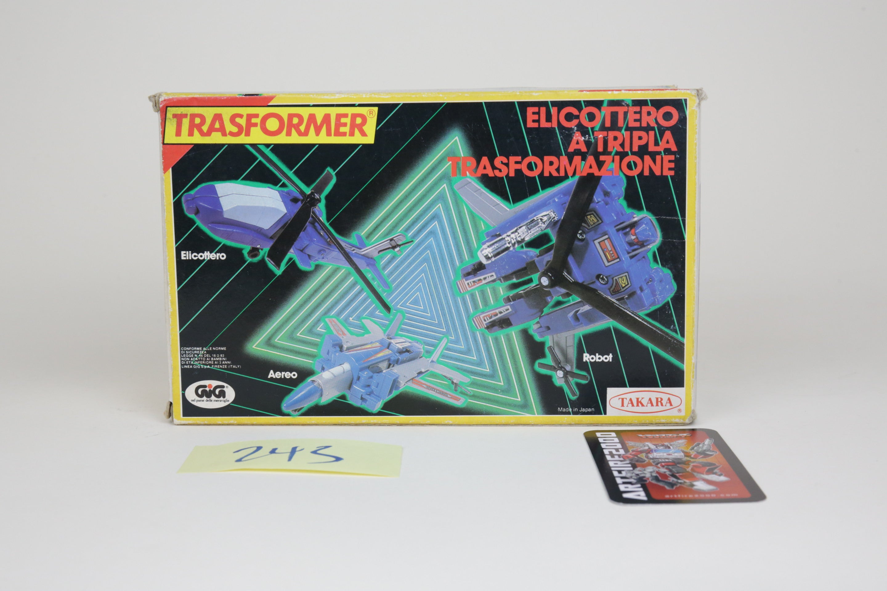 Diaclone Jet-Heli MIB GiG